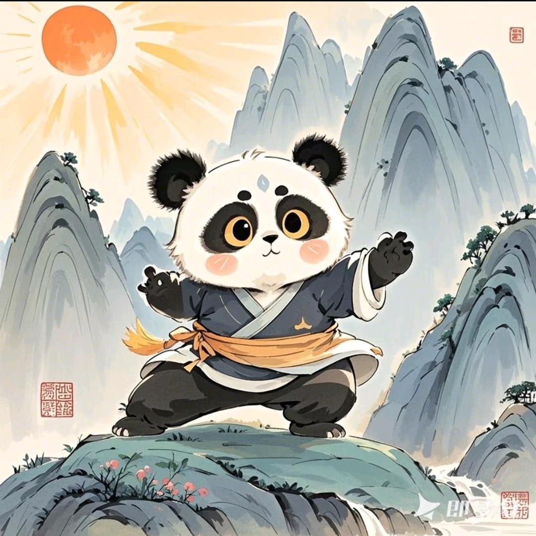 讲武功夫-熊猫师傅👊🤛