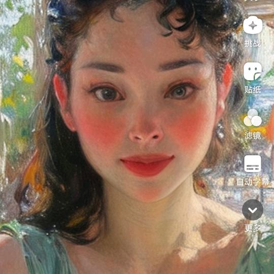 天生自然卷（晶小朵）