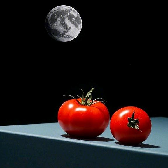 西红柿炒月球