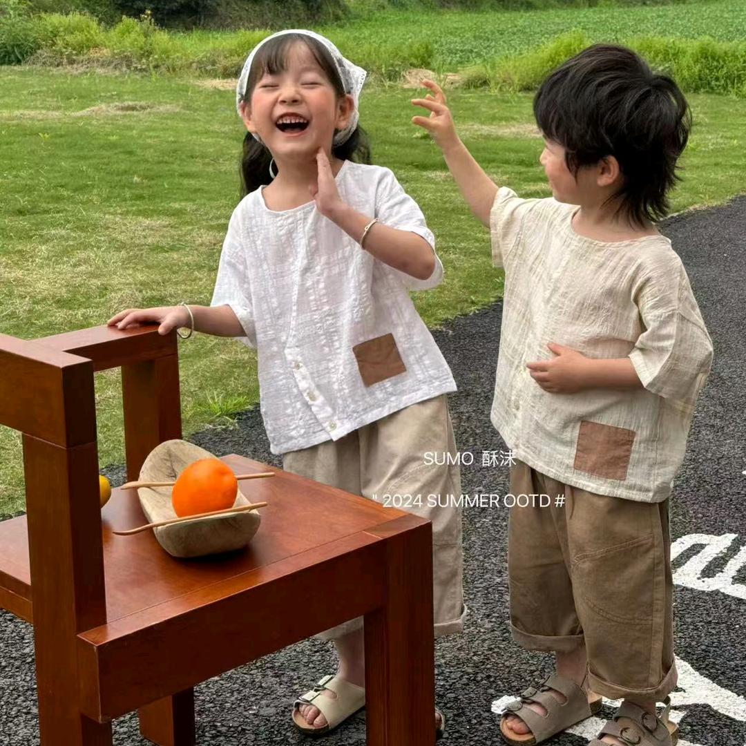 @鲁山麻圈儿森系韩系童装