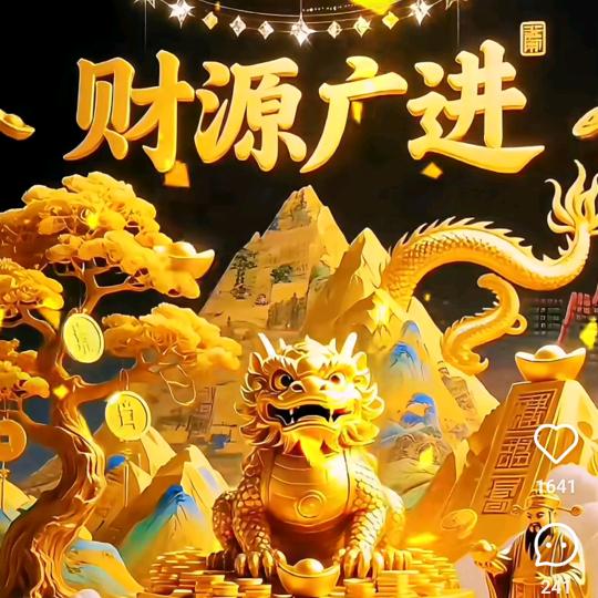 财源广进喜气洋洋伴福来💰💰