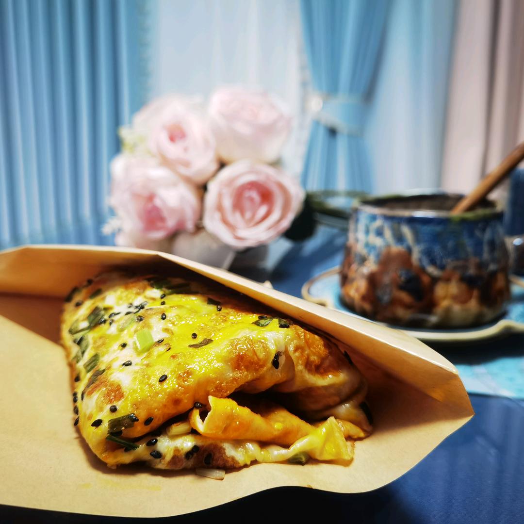 唯美的～盐城鸡蛋饼