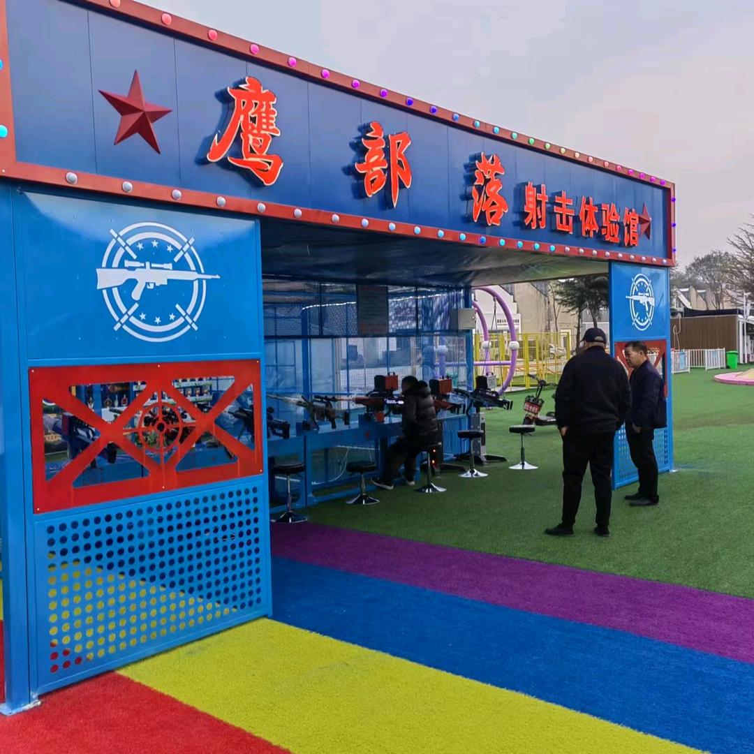 郑州鹰布游乐气炮枪源头厂家