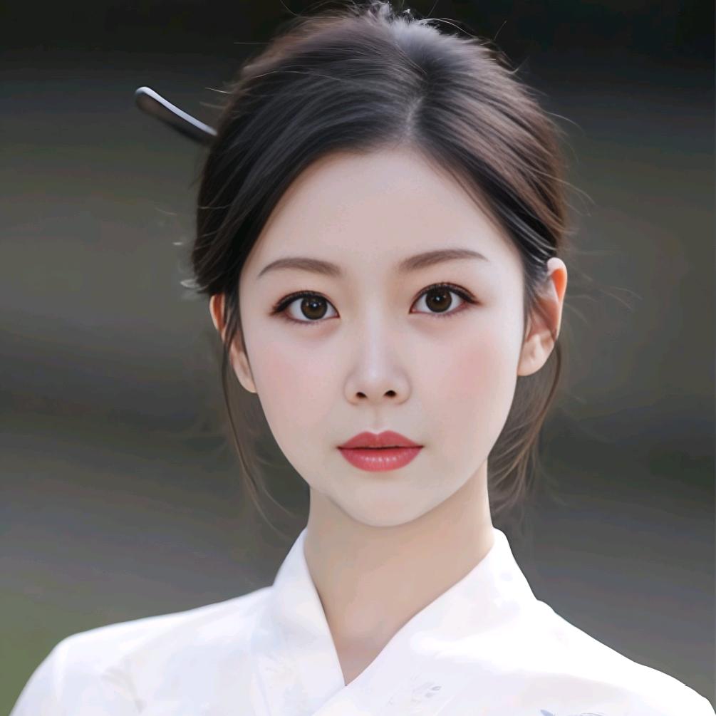 微笑绽放