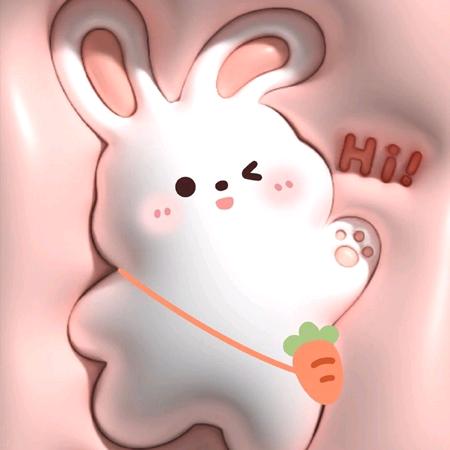 爱吃胡萝卜的小兔子