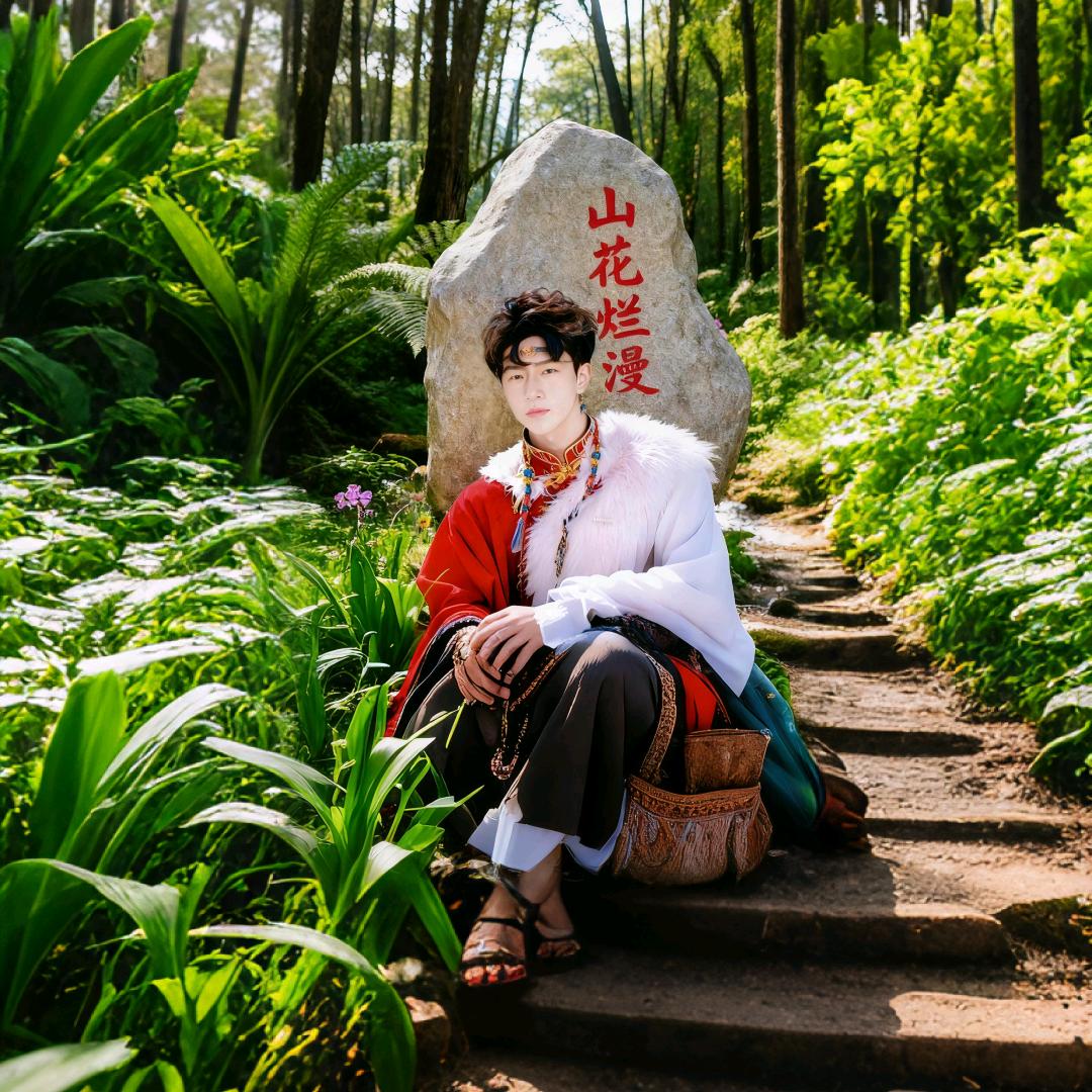 山 花 烂 漫