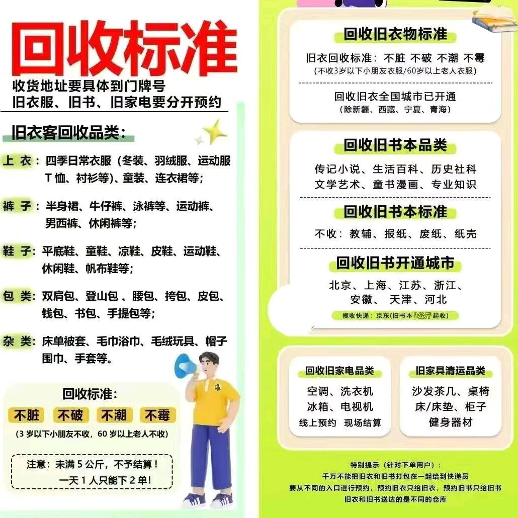 旧衣回收