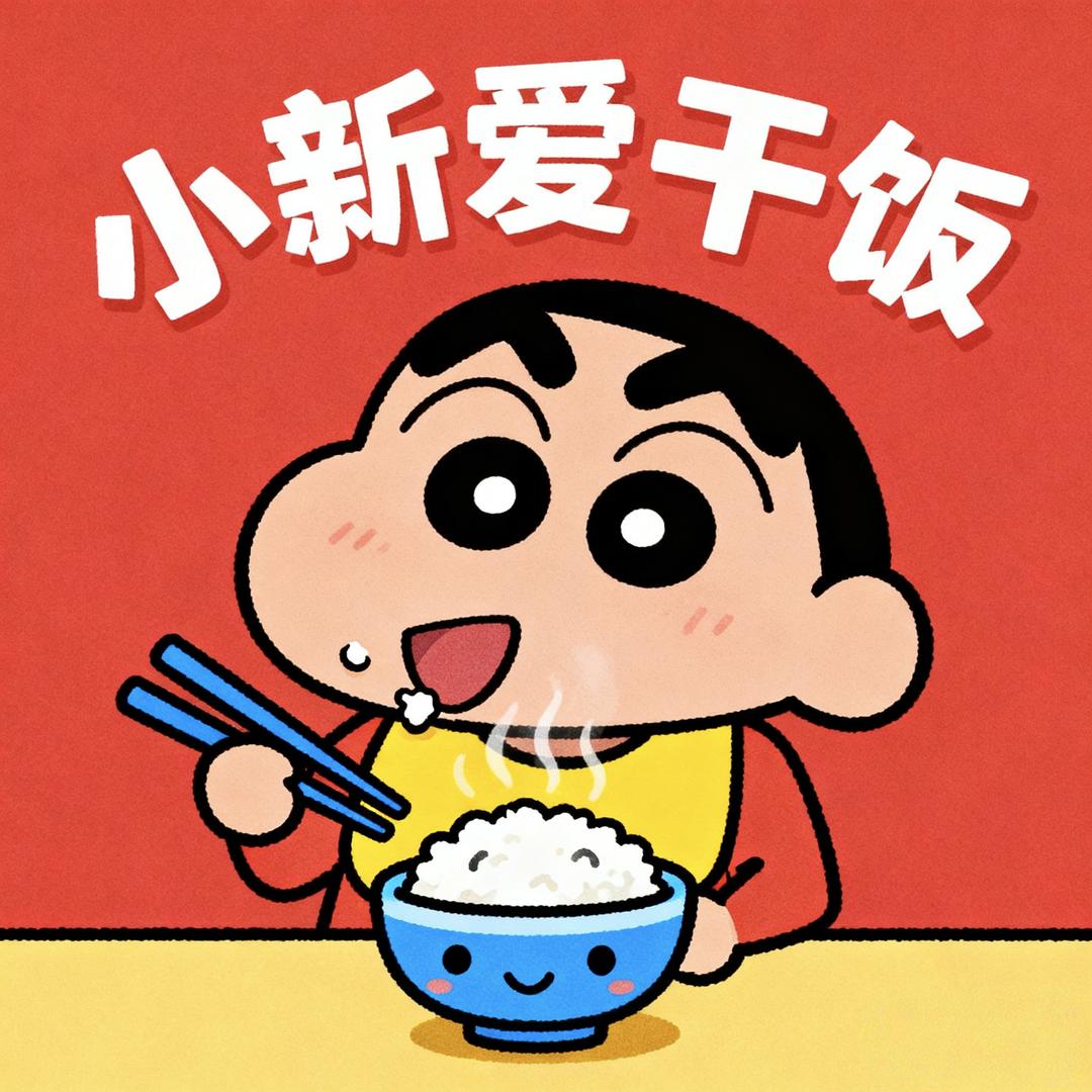蜡笔小新爱干饭