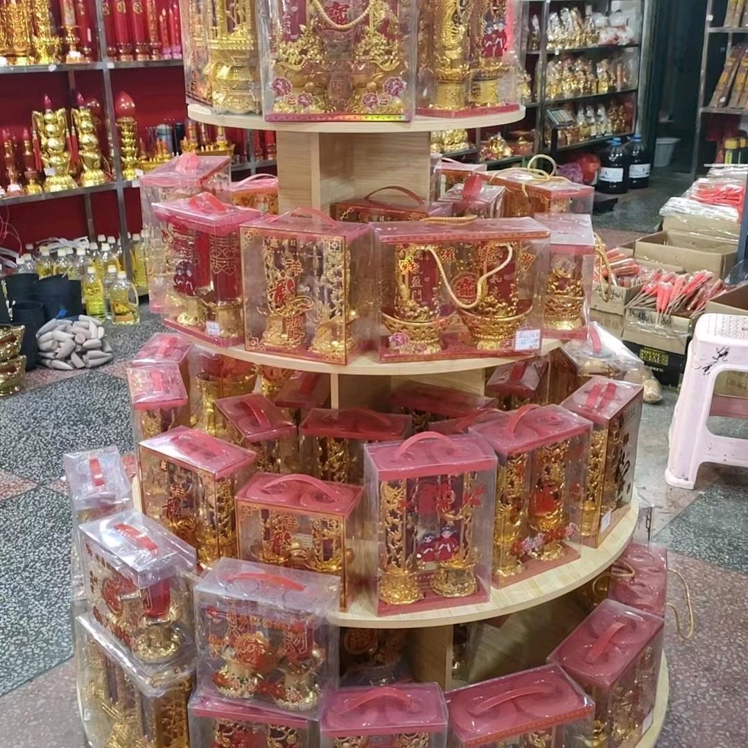 AAA张记蜡烛清明拉花