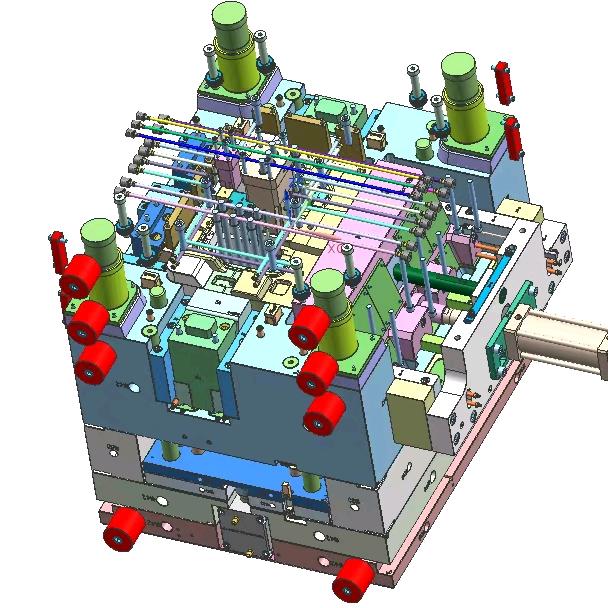 一格塑胶模具设计