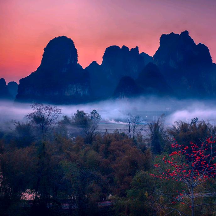 摄影旅拍的波哥