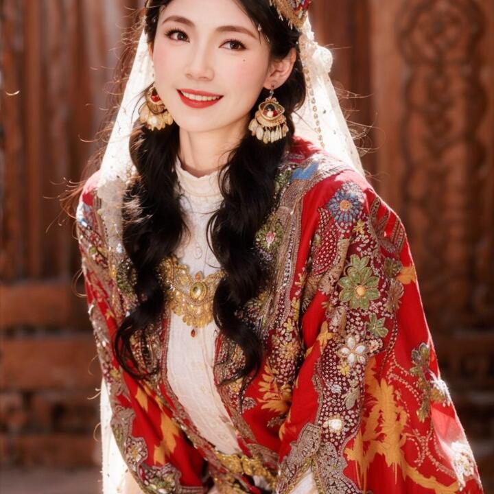 凌乱的头发