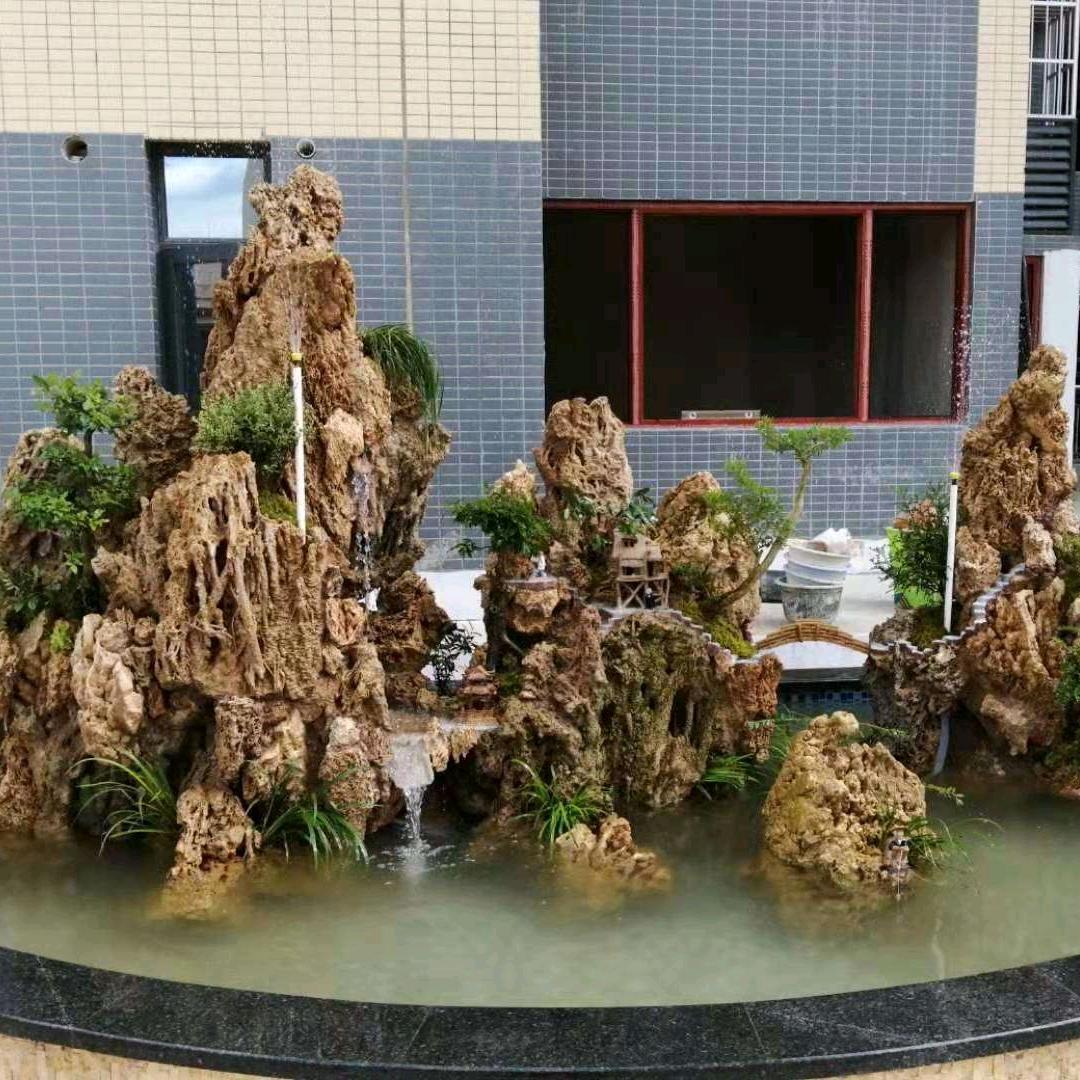妮影假山盆景