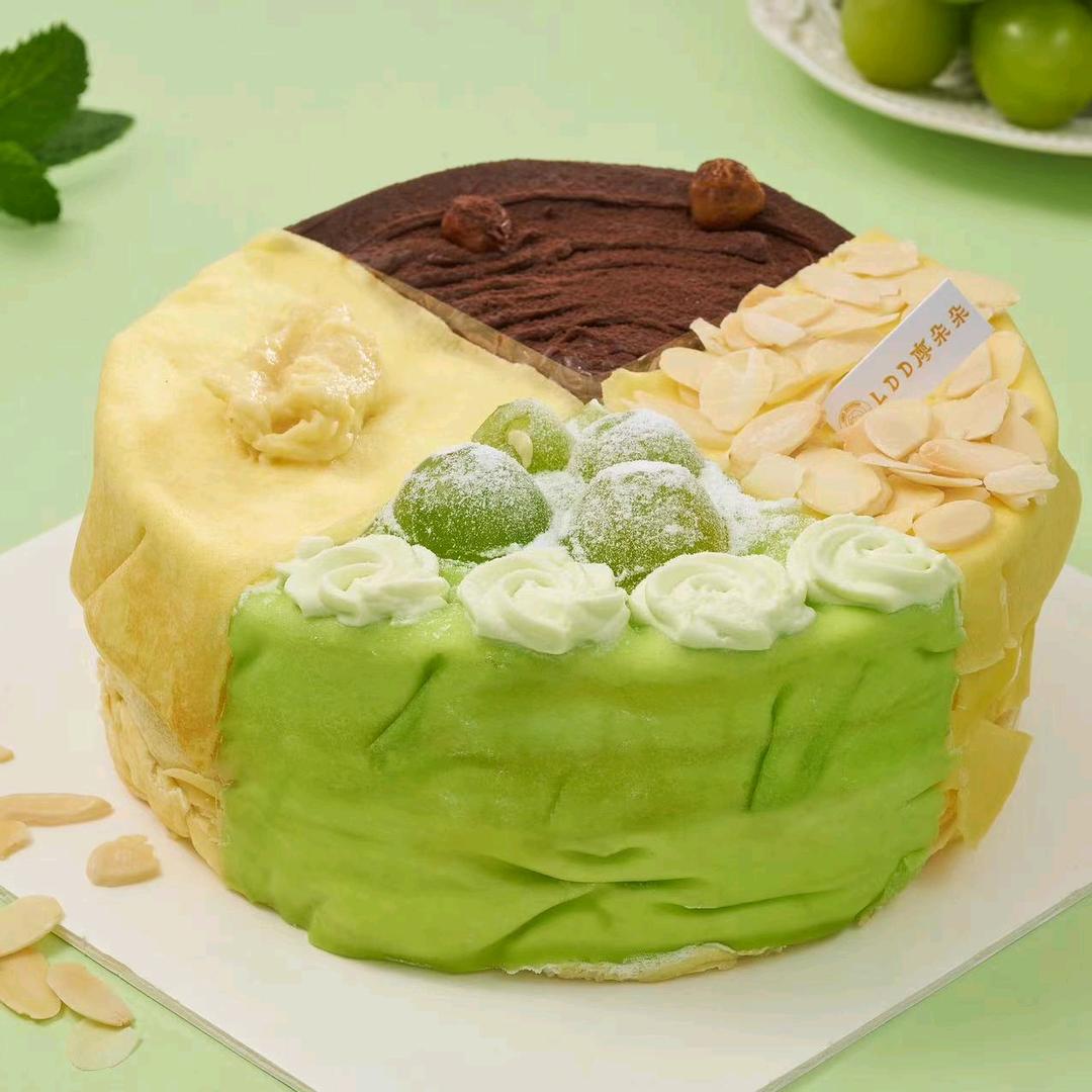 廖朵朵千层蛋糕天水