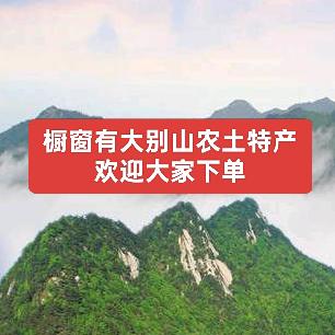 大别山传奇(橱窗有家乡特产)