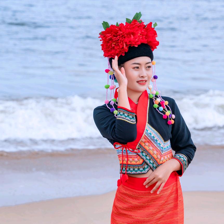 景迈山翁基古寨🌺茶姑娘