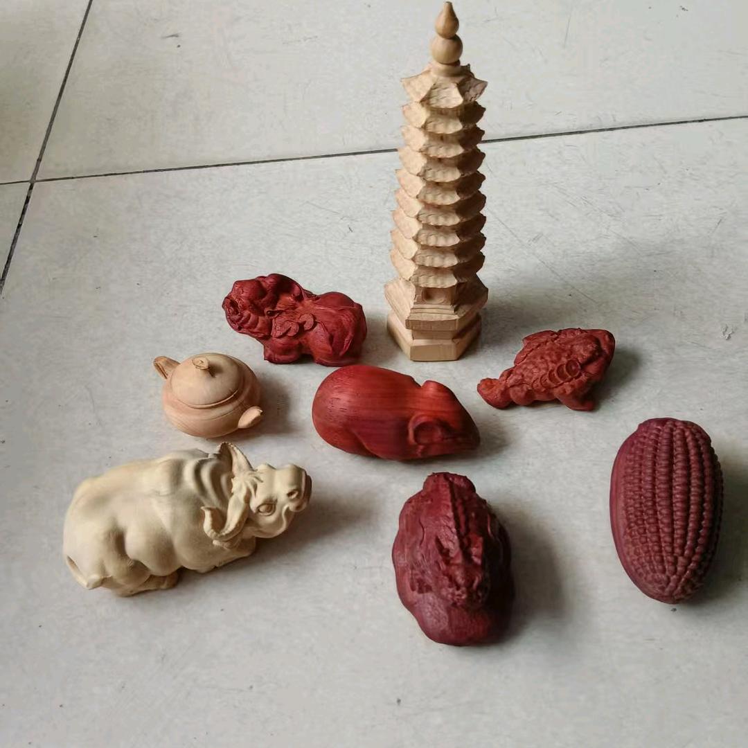 老木头手把件定制