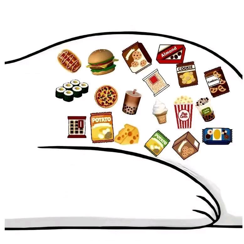 我要吃两碗大米饭