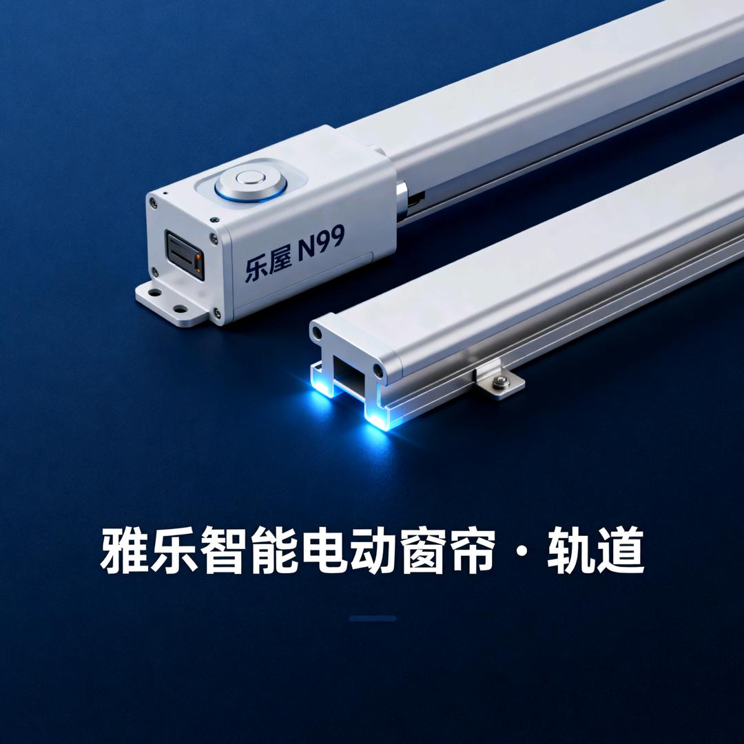 雅乐智能电动 窗帘轨道