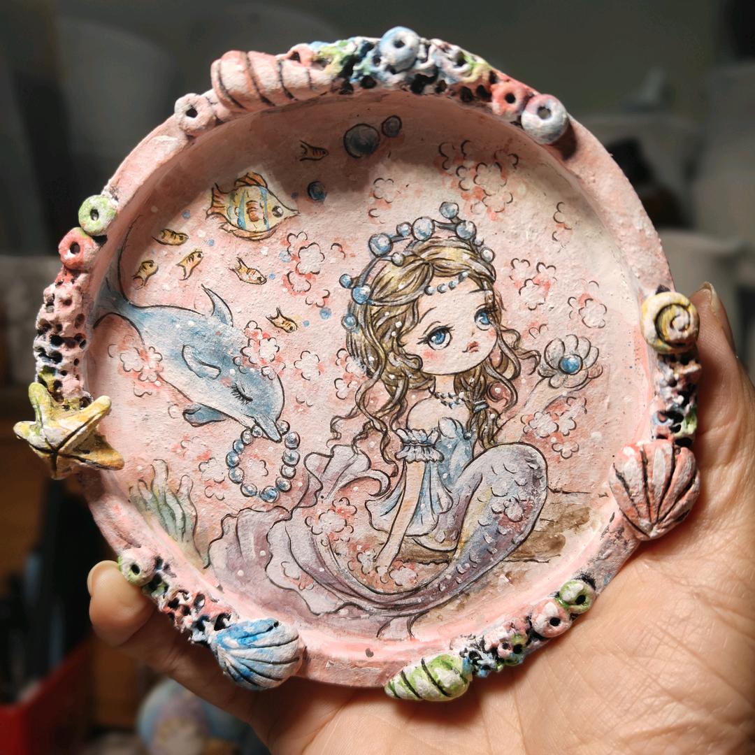 晗晗手作.多肉盆