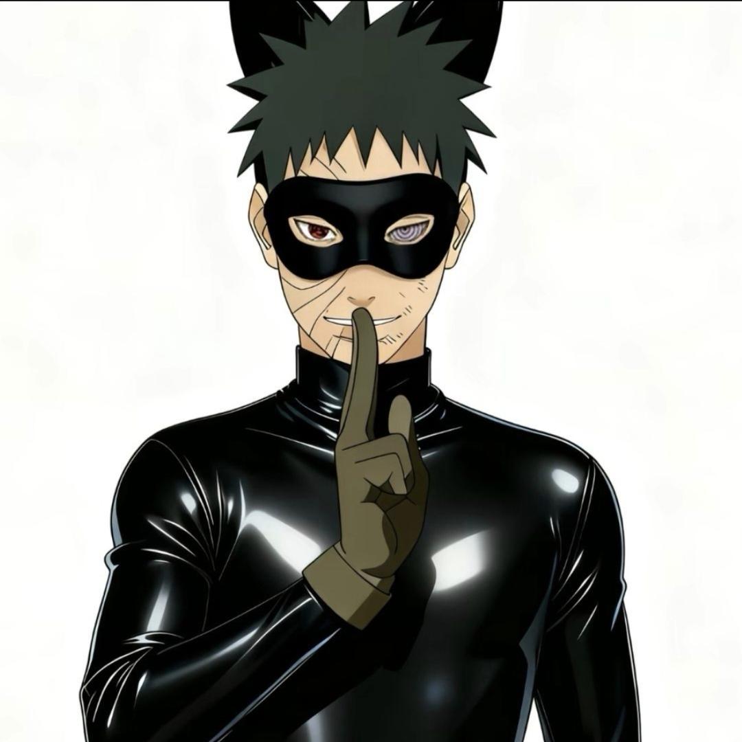 牢苏手绘（宇智波带土  暗夜猫娘模式）