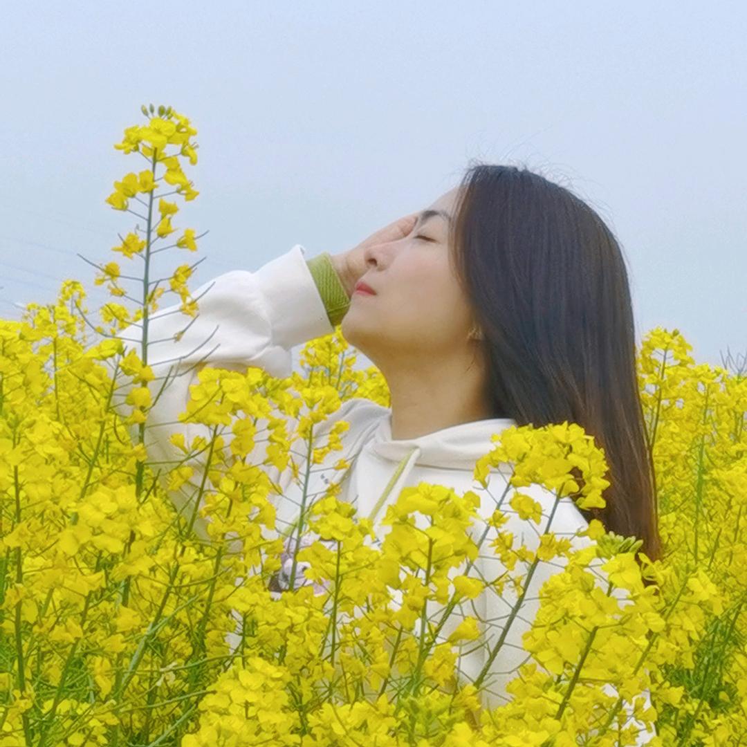 紫色晴天