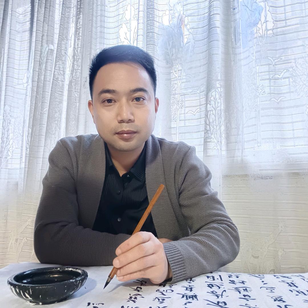 孟溪镇一画书法