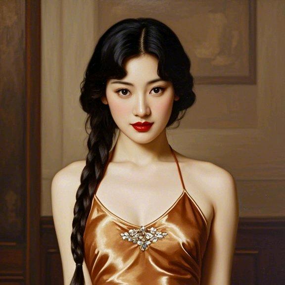 与君一夕画