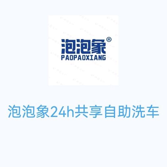 泡泡象24h共享自助洗车（东胜太古店）