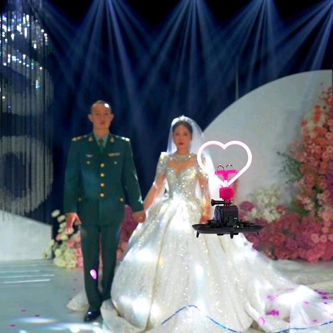 石家庄心灵航拍婚礼摄影