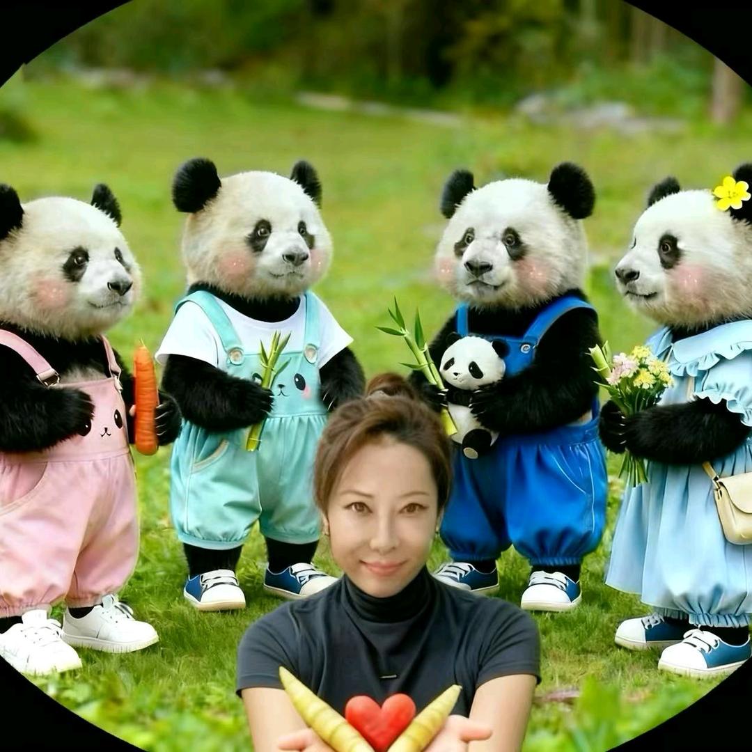 宝力青宝吃饱饱🐼