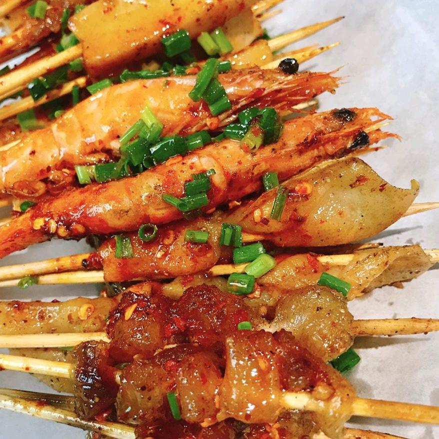 啊陈烤的不错小串