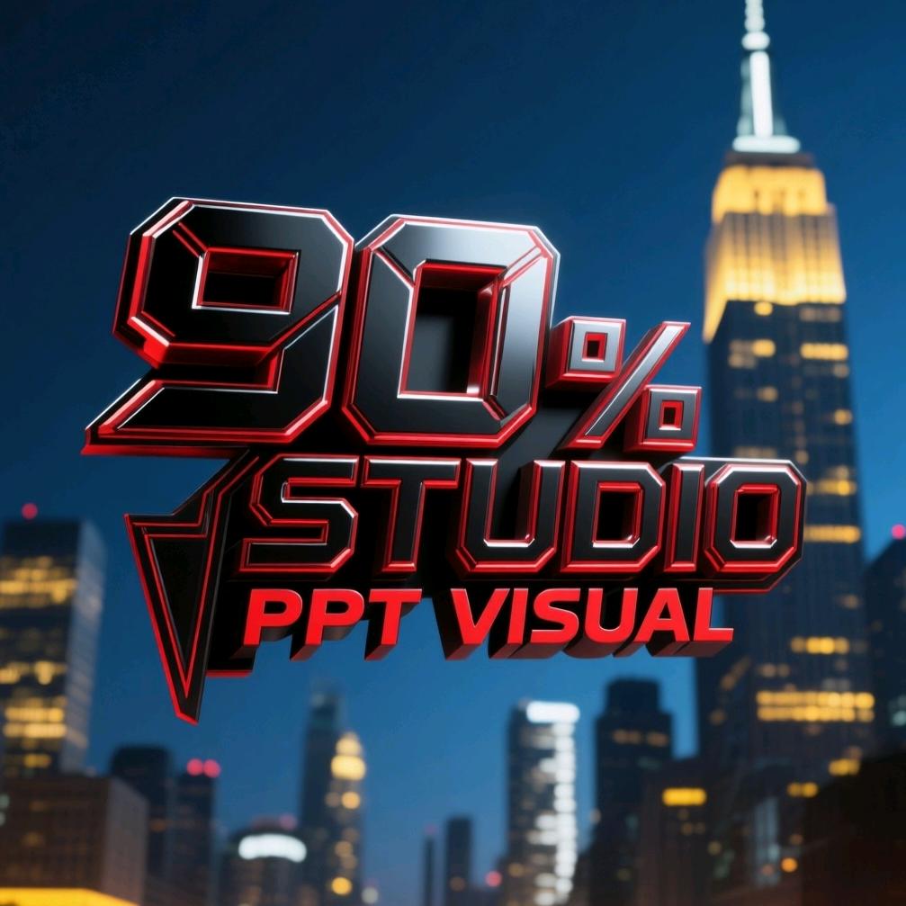 90% studio PPTvisual