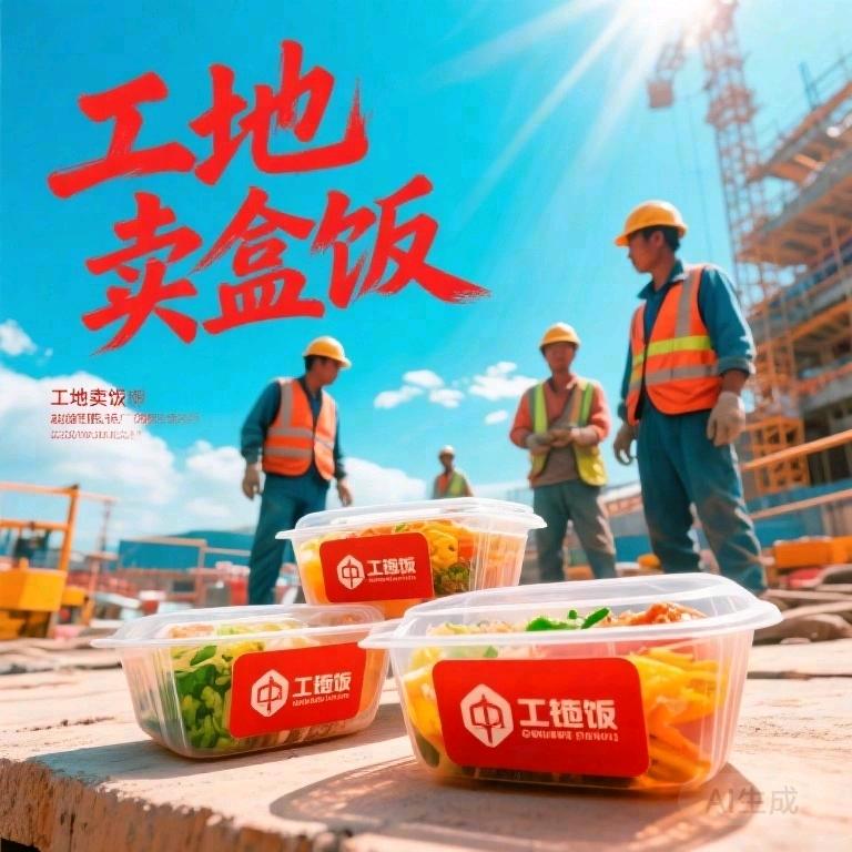 穿快之工地摆摊卖盒饭3.0