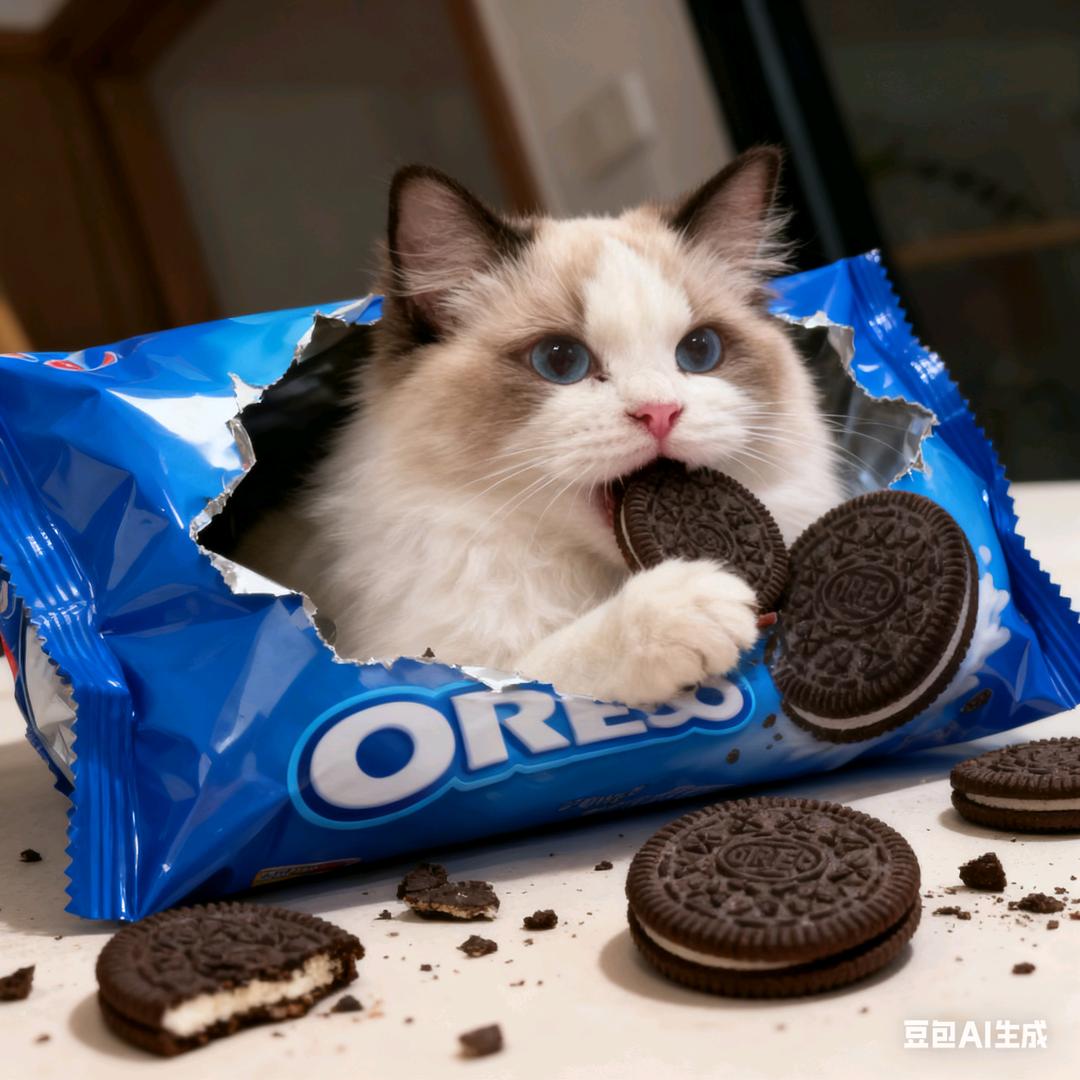 奶豆是只小布偶