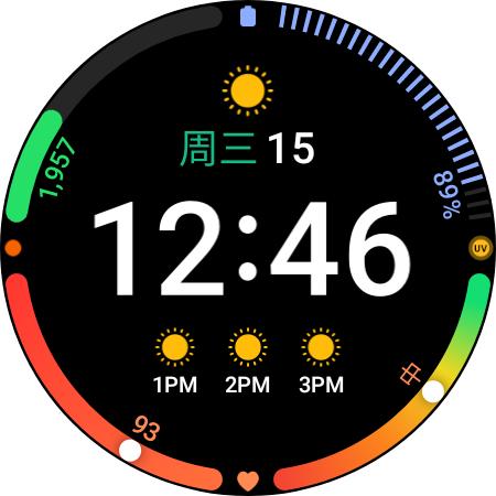 小时候可好看了