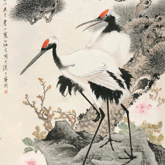 鲁鹏飞国画