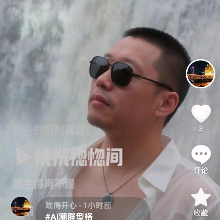 难得开心
