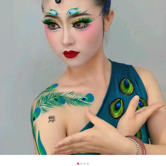 丽英专业舞台妆点痣紋眉