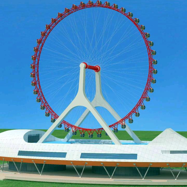 专业大型游乐设备油漆施工。