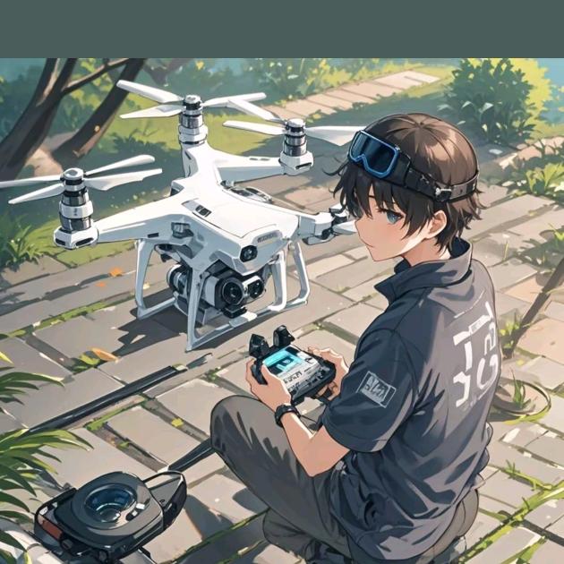 小白是个无人机