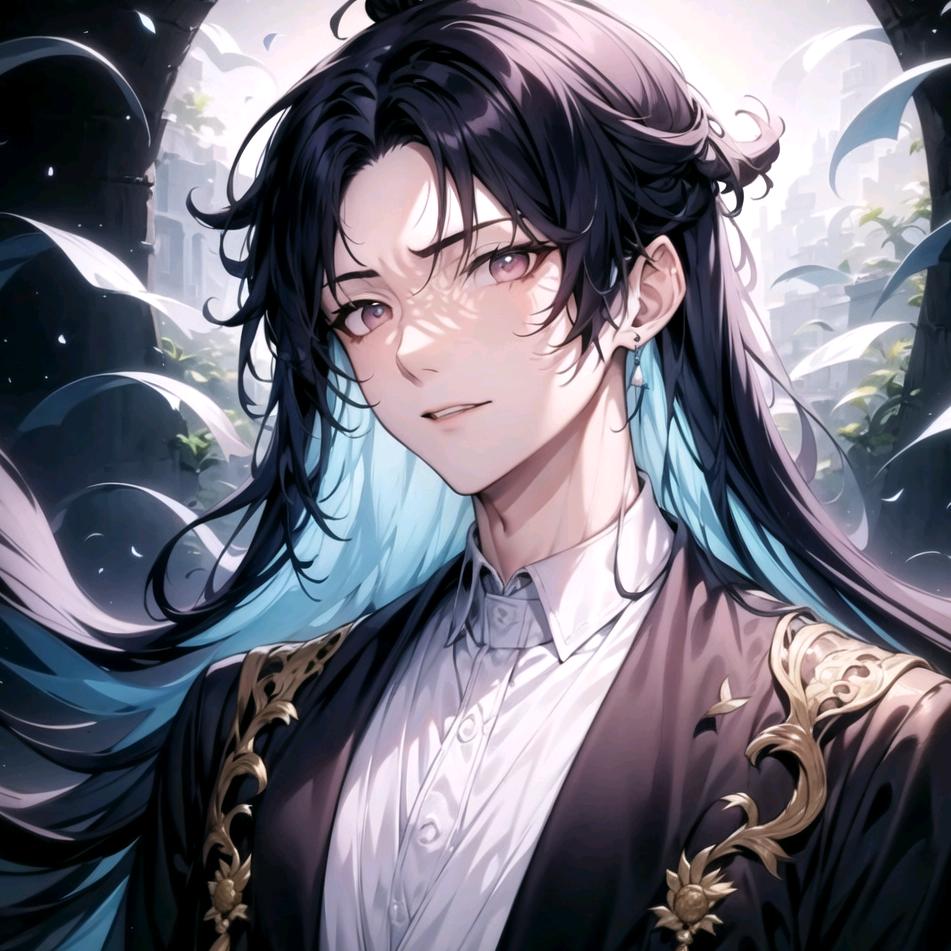 月光下的冷光泉