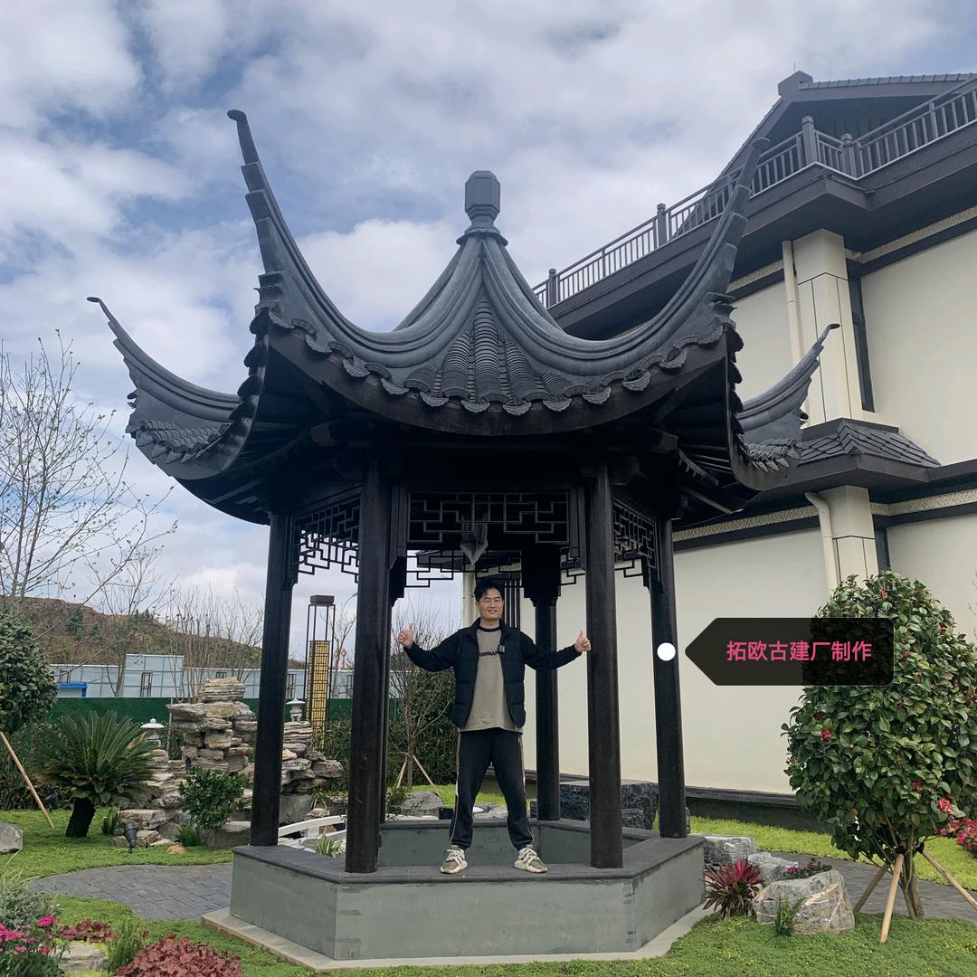 拓欧古建凉亭长廊厂家源头工厂店