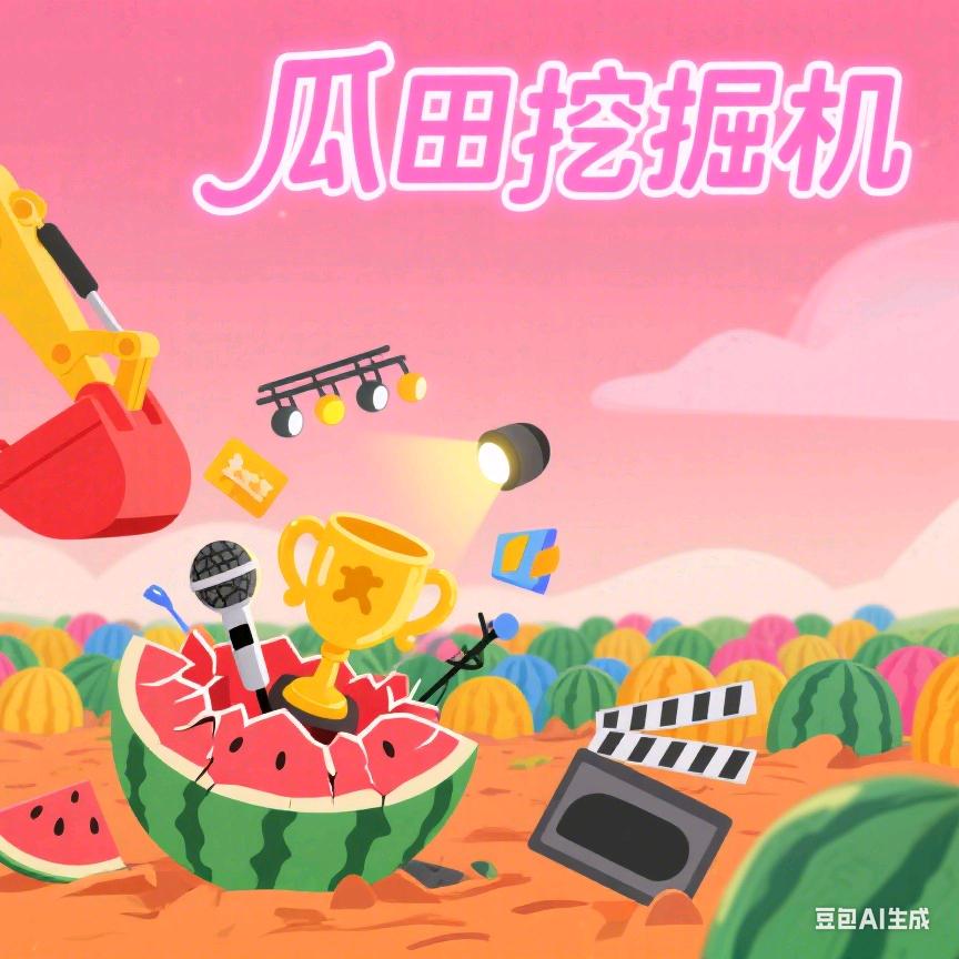 瓜田挖掘机
