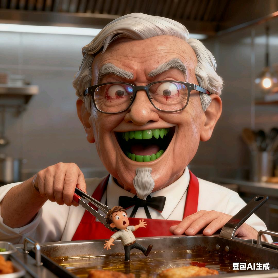 肯德基老爷爷吃小孩ाूीु💦🥛