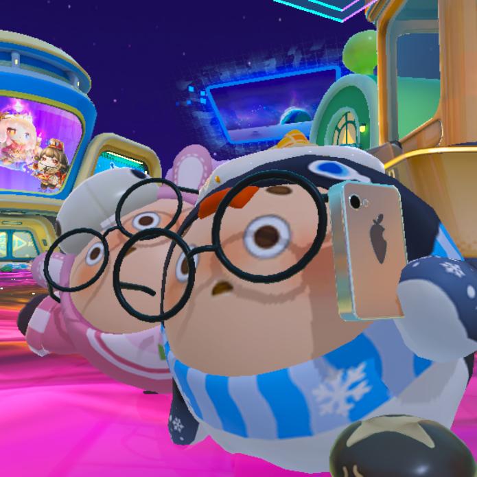 蛋仔·胖头鱼爱摸驴