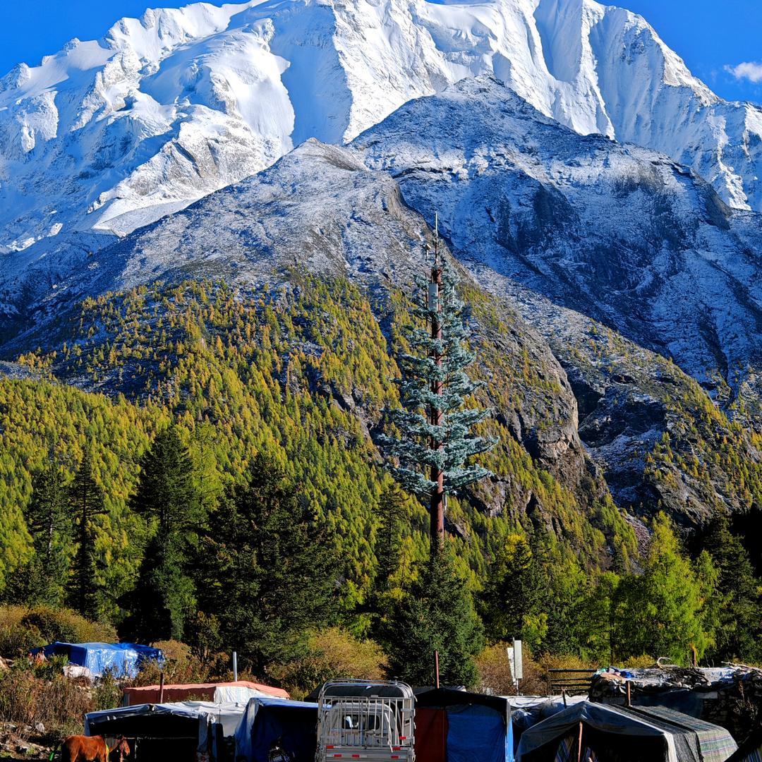 尼泊尔靠岸的船