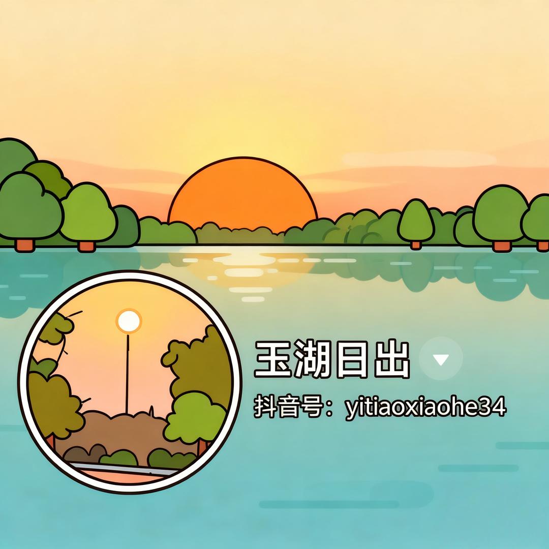 玉湖日出🌞