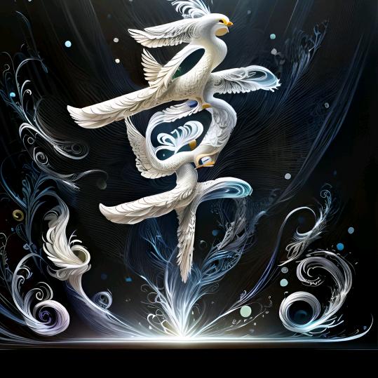 轻轻一笑，心随风飘！