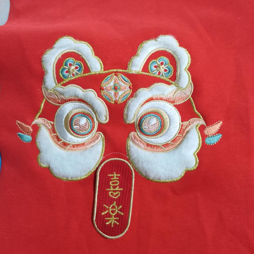 印花刺绣